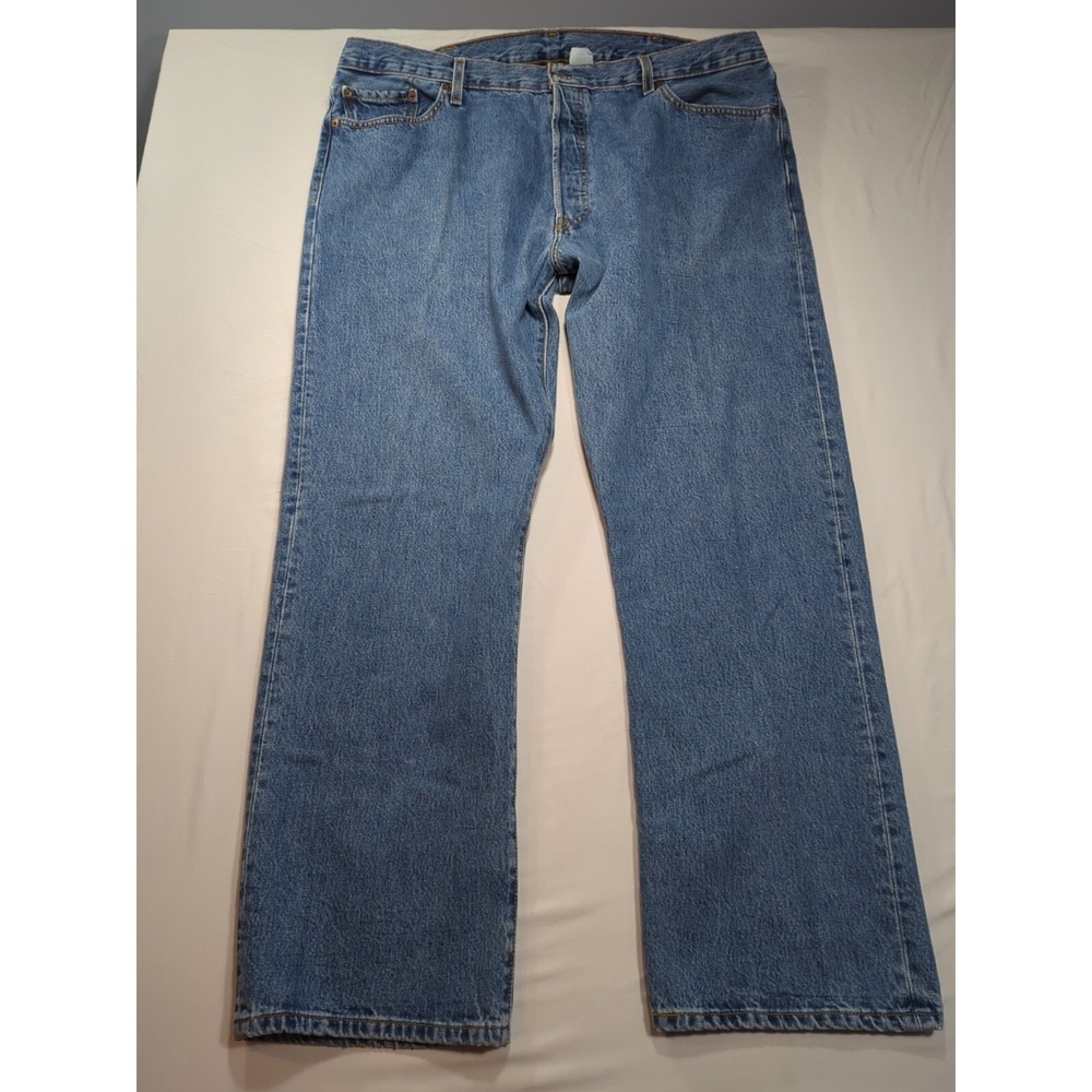 Vintage Levis 501 Button Fly Denim Jeans 42x32‎ (40x30) 80s 90s pants 3# Button